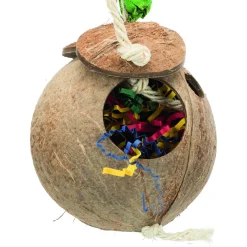 Trixie Kokosnoot Aan Sisaltouw - Vogelspeelgoed - 35 cm