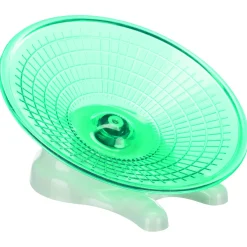 Trixie Loopschijf Voor Hamsters En Muis - Speelgoed - Ø17 cm Blauw Groen