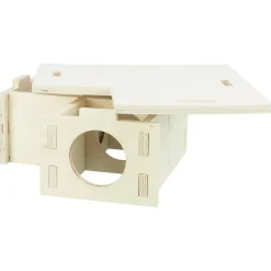 Trixie Meerkamerhuis. 3 Kamers - Kooi Accessoire - 25x25x10 cm