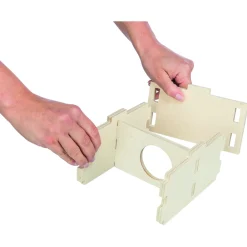 Trixie Meerkamerhuis. 2 Kamers - Kooi Accessoire - 20x20x10 cm