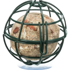 Trixie Mezenbollenhouder Voor Aan Het Raam - Voersilo - Ø7 cm Donkergroen