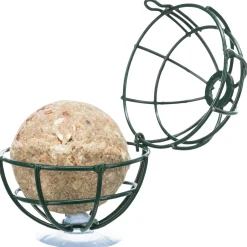 Trixie Mezenbollenhouder Voor Aan Het Raam - Voersilo - Ø7 cm Donkergroen