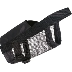 Trixie Muilkorf Met Gaas-Inzetstuk Zwart - Hondenopvoeding