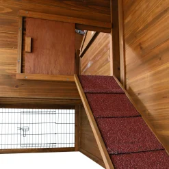 Trixie Natura Konijnenhok Roger - Dierenverblijf - 151x80x107 cm Donkerbruin