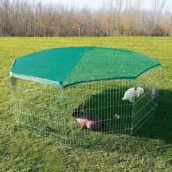 Trixie Natura Ren Met Beschermnet - Dierenverblijf - Ø210x75 cm