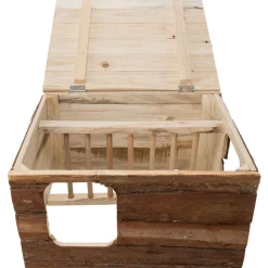 Trixie Natural Living Huis Hilke - Kooi Accessoire - 40x32x23 cm Donker Hout