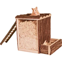 Trixie Natural Living Speel- En Graaftoren - Speelgoed - 25x24x20 cm