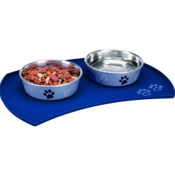 Trixie Placemat - Hondenvoerbak - 48x27 cm Blauw