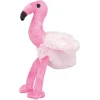 Trixie Poluche Flamingo - Hondenspeelgoed - 35 cm