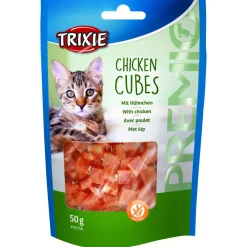 Trixie Premio Cubes - Kattensnack - Kip 50 g