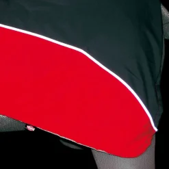 Trixie Regenjas Lorient Rood&Grijs - Hondenkleding