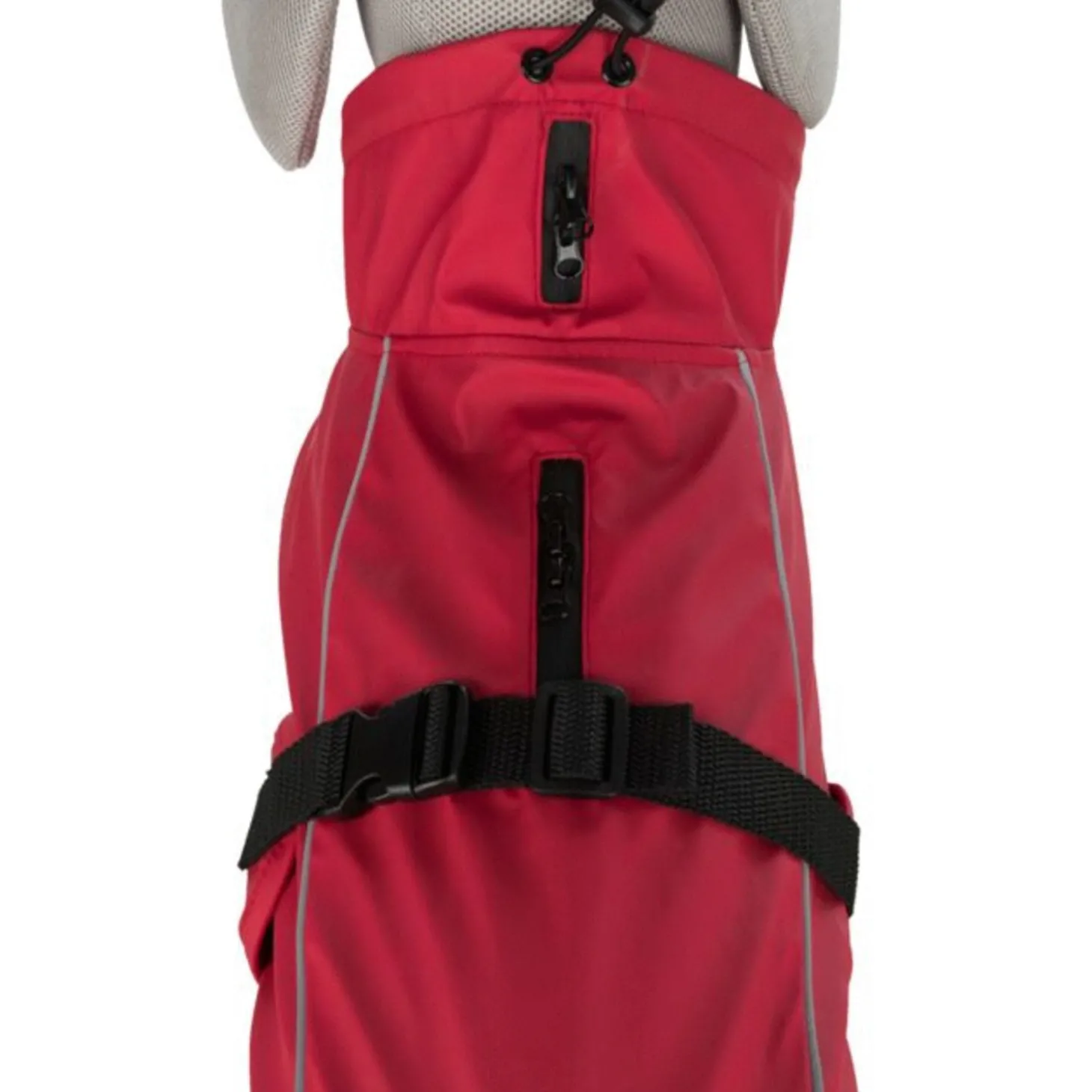 Trixie Regenjas Vimy Rood - Hondenkleding