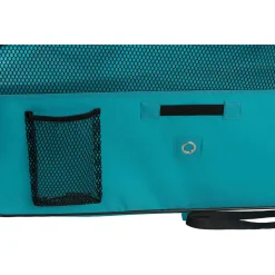 Trixie Ren Met Net En Bodem - Dierenverblijf - Ø150x65 cm 3920 g Turquoise Lichtgrijs