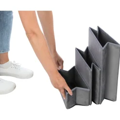 Trixie Schuilplaats Harvey Met Trap Grijs - Hondenmand