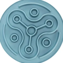 Trixie Slow Feeding Voedermat - Hondenvoerbak - Ø28 cm Blauw