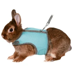 Trixie Soft-Tuig Met Riem Voor Konijnen - Konijnenharnas - 25-32 Cm