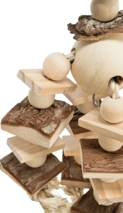 Trixie Speelgoed Aan Ketting Met Touw&Kralen - Vogelspeelgoed - 35 cm