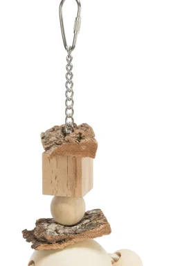 Trixie Speelgoed Aan Ketting Met Touw&Kralen - Vogelspeelgoed - 35 cm