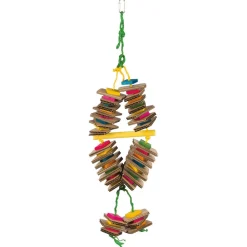 Trixie Speelgoed Aan Sisaltouw - Vogelspeelgoed - 18x35 cm Multi-Color