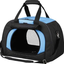Trixie Tas Kilian - Hondendraagtas - 31x32x48 cm Zwart Blauw
