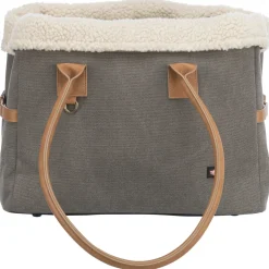 Trixie Tas Rachel - Hondendraagtas - 30x25x40 cm Lichtgrijs