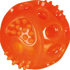 Trixie Tpr Knipperbal Drijvend - Hondenspeelgoed - Ø6 cm Assorti