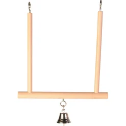 Trixie Trapezeschommel Klokje - Vogelspeelgoed - 12x13 cm