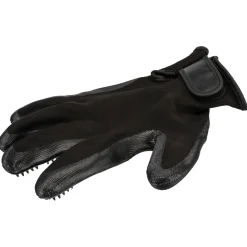 Trixie Vachtverzorgingshandschoenen - Hondenvachtborstel - 16x23 cm Zwart per paar