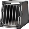 Trixie Vervoersbox Aluminium - Autohondenbench - 55x61x74 cm Antraciet M-L