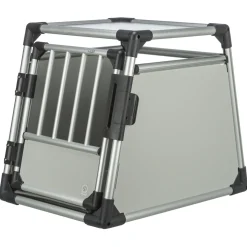 Trixie Vervoersbox Auto Lichtgrijs - Autohondenbench