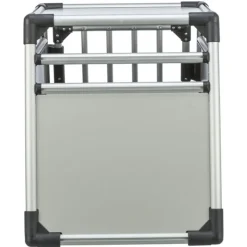 Trixie Vervoersbox Auto Lichtgrijs - Autohondenbench