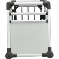 Trixie Vervoersbox Auto Lichtgrijs - Autohondenbench