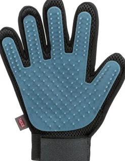 Trixie Verzorgings Handschoen - Hondenvachtverzorging - 24x16 cm Blauw