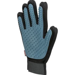 Trixie Verzorgings Handschoen - Hondenvachtverzorging - 24x16 cm Blauw