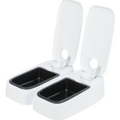 Trixie Voederautomaat Tx2 - Hondenvoerbak - 27x7x24 cm 0.3 l Wit