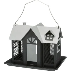 Trixie Voederhuis Villa - Voederhuis - 26x19x19 cm Zwart
