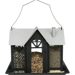 Trixie Voederhuis Villa - Voederhuis - 26x19x19 cm Zwart