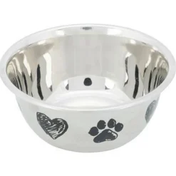 Trixie Voer En Waterbak Rvs - Kattenvoerbak - Ø20 cm 2 l