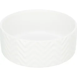 Trixie Voer/Waterbak. Keramiek Wit - Kattenvoerbak