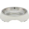 Trixie Voer/Waterbak Plat Melamine - Kattenvoerbak - Ø14 cm 155 g Wit