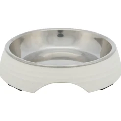 Trixie Voer/Waterbak Plat Melamine - Kattenvoerbak - Ø14 cm 155 g Wit