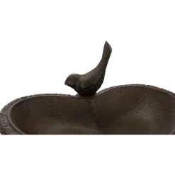 Trixie Vogeldrinkschaal Gietijzer Hart - Drinkbak - 16x15 cm Bruin