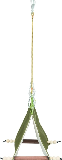 Trixie Vogeltent - Vogelspeelgoed - 18x16x20 cm Groen