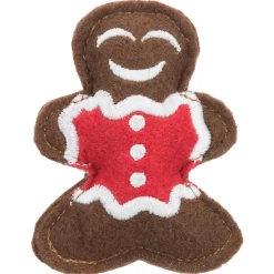 Trixie Xmas Eland En Peperkoekman - Kattenspeelgoed - 8 cm 2 stuks