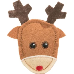 Trixie Xmas Eland En Peperkoekman - Kattenspeelgoed - 8 cm 2 stuks