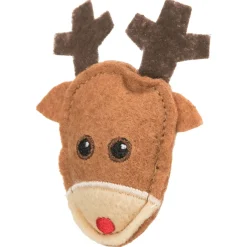 Trixie Xmas Eland En Peperkoekman - Kattenspeelgoed - 8 cm 2 stuks