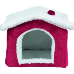 Trixie Xmas Schuilplaats - Kooi Accessoire - 15x12x15 cm Rood Wit