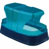 Trixie Zandbad Voor Hamsters En Muizen - Vachtverzorging - 17x10x10 cm Turquoise Lichtgrijs