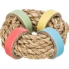 Trixie Zeegrasring Met Papieren Ringen - Speelgoed - 8 cm