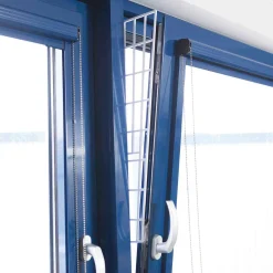 Trixie Zijpaneel Rooster Voor Het Raam - Beschermrooster - Wit 62x16/7 Cm